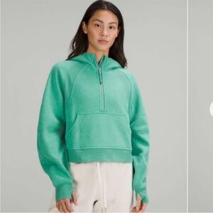 Scuba Oversized half-zip hoodie
